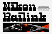 Technology Slab Serif Font - Neficto, a Slab Serif Font by Font Liner (Thumbnail 7 of 10)