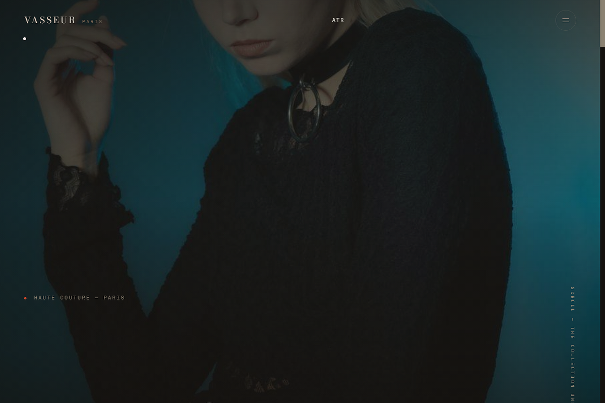 Vasseur Paris Fashion Template, a HTML Template by DigitalsDesigns (Photo 2 of 7)