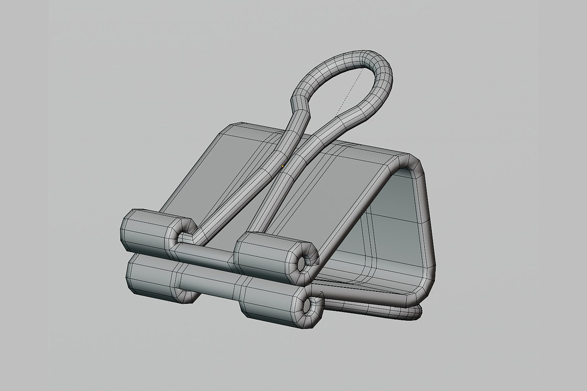 Binder Clip, an Object 3D Model by fahad121 (Photo 8 of 8)