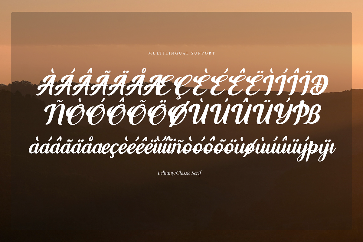 Lelliany | Handwritten Font, a Script Font by gracetype_studio (Photo 14 of 15)