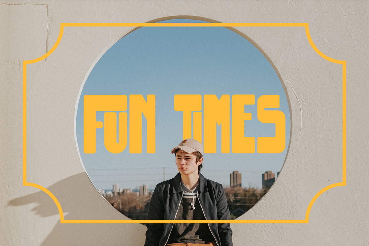 Before - Bold Display Font, a Sans Serif Font by arausidp (Photo 4 of 5)