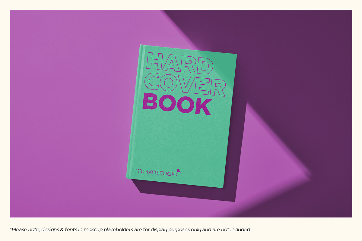 Book Mockup Set, a Print Template by Moixo studio (Photo 7 of 7)