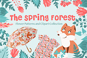 The Spring Forest, a Decorative Illustration by YuNa (Thumbnail 1 of 11)