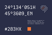 Cx Mono; 12 Fixed Width Fonts, a Sans Serif Font by Eko Bimantara (Thumbnail 10 of 13)