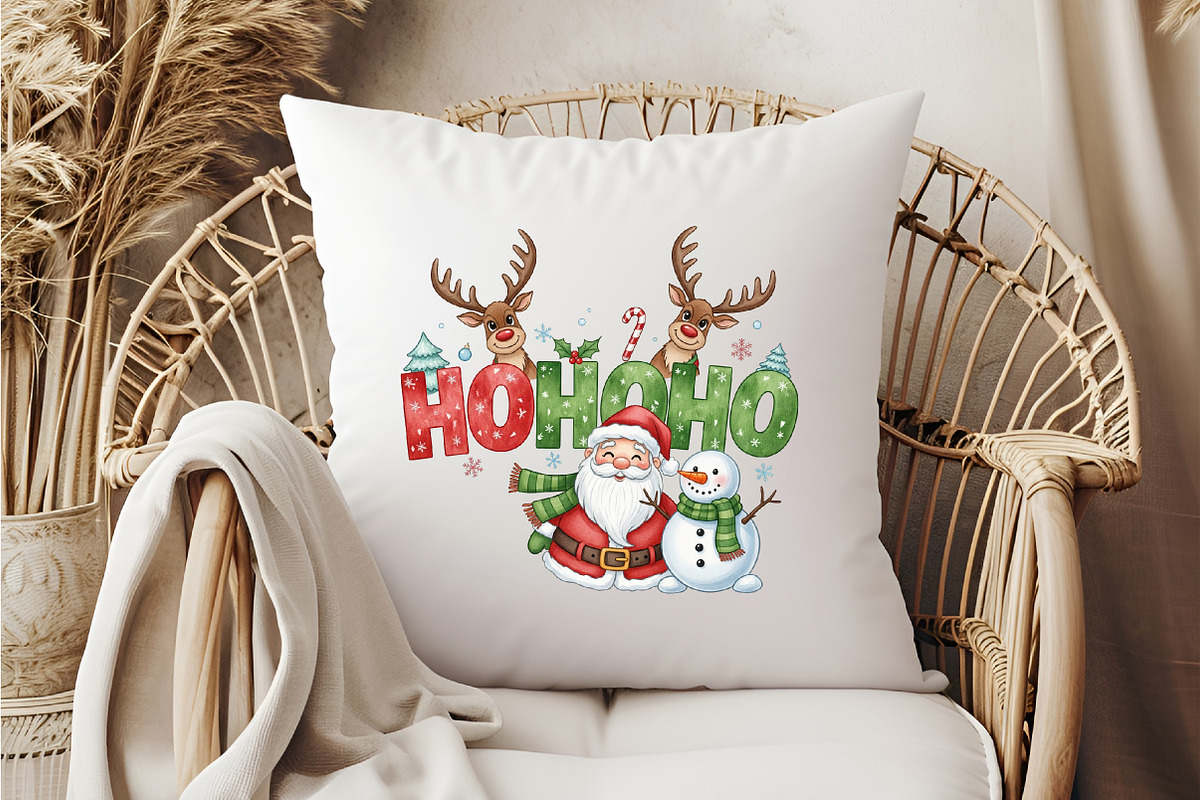 Funny Christmas Png Santa Png Reind, an Illustration by DreamCafeArt (Photo 4 of 7)