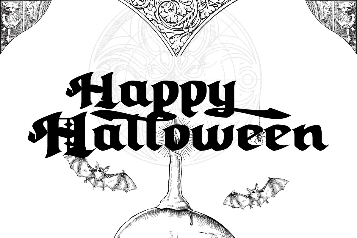 Callimathy - Gothic Blackletter, a Blackletter Font by Anomali Creatype (Photo 8 of 17)