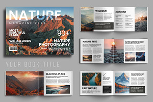 Nature Magazine Template, a Magazine Template by ContestDesign