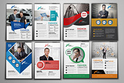 100 Fresh Business Flyers Bundle, a Flyer Template by Psd Templates (Thumbnail 3 of 15)