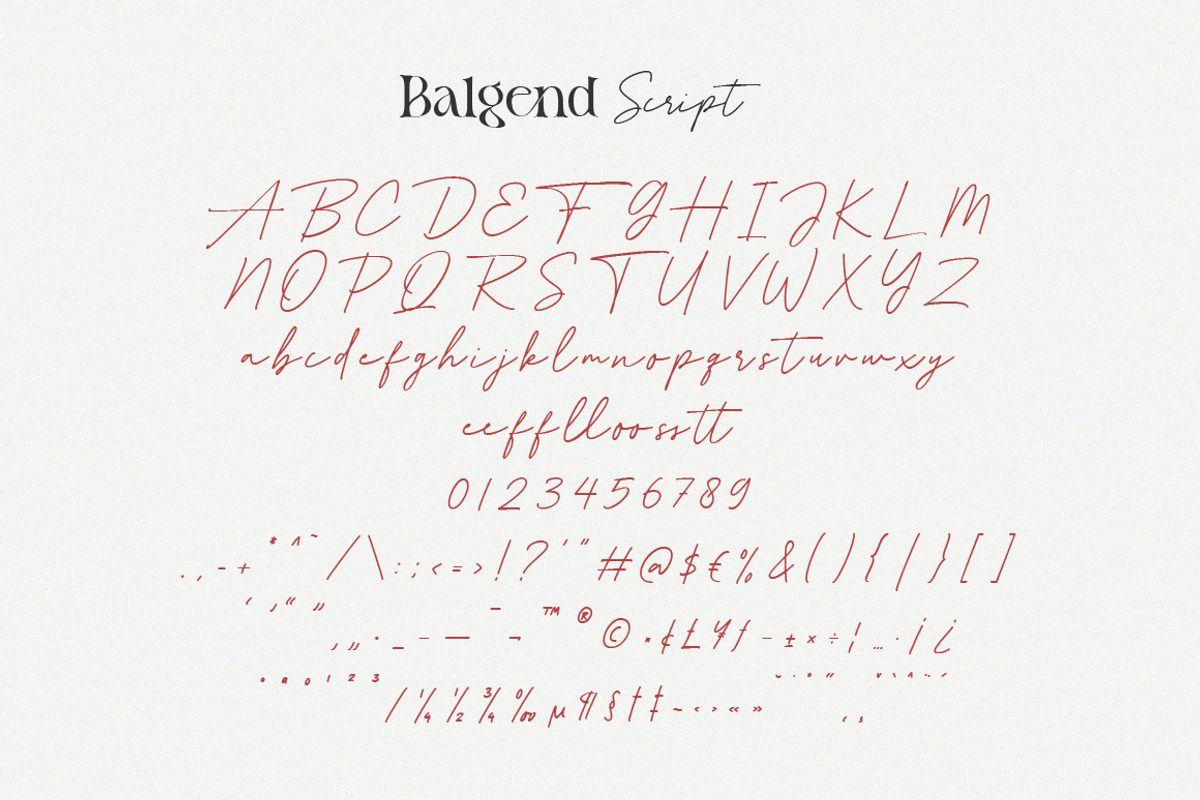 Balgend - Elegant Font Duo, a Serif Font by Typebae (Photo 9 of 10)