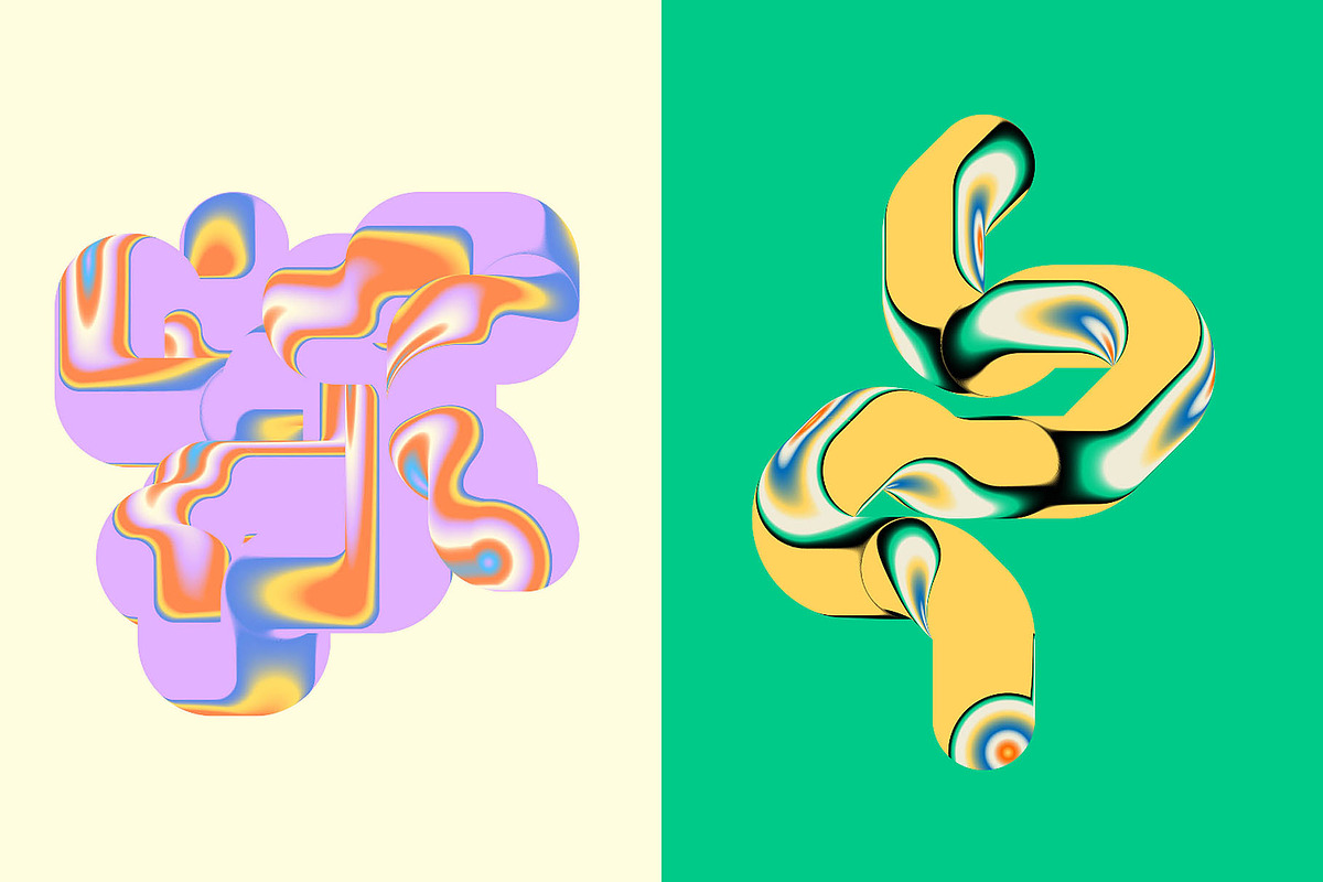 Gradient Blend Noise 3, an Object Graphic by kloroform (Photo 11 of 32)