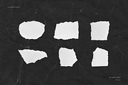 59 White Torn Paper Textured Pieces, a Texture Graphic by Ksuview (Thumbnail 7 of 13)
