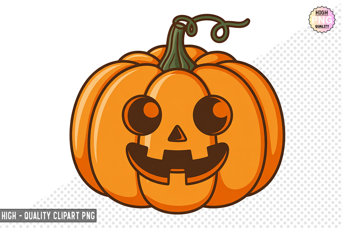 Halloween Pumpkin Clipart Bundle, a Graphic by crative8112 (Photo 9 of 10)