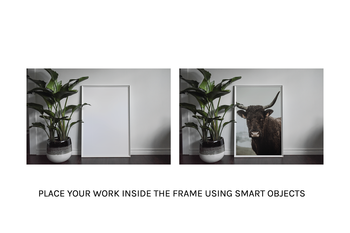 Frame Mockup Bundle - Burro, a Household Mockup by Saguaro Digital (Photo 8 of 13)