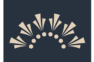 Sunburst firework explosion, an Object Illustration by Things for designers