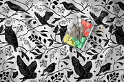 Woodland Shadows Vector Collection, a Decorative Illustration by rouxsupplyco (Thumbnail 14 of 15)