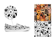 Hand drawn big bundle with animals, an Animal Illustration by Alona Savchuk (Thumbnail 20 of 21)