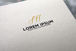 Luxury letter f and h logo design, a Branding & Logo Template by REDVY CREATIVE