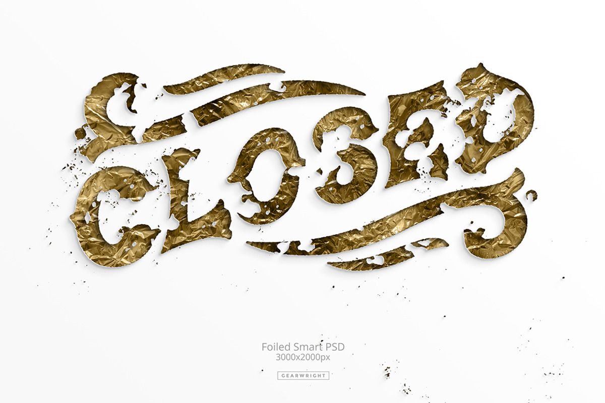 Foiled Smart PSD preview 4