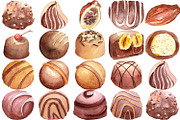 120 Gourmet Chocolate Clipart PNG, an Illustration by LilyBoo Clipart (Thumbnail 4 of 8)