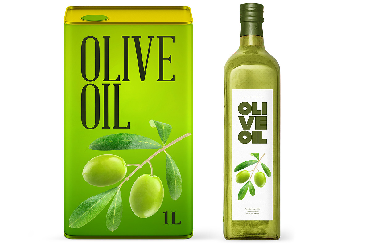 Green olives on a branch preview 4