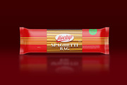 Matte Spaghetti Pasta Bag Mockup, a Packaging Mockup by Reformer Mockup (Thumbnail 1 of 4)