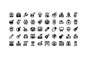 50 Volunteering Icons, an Outline Icon by Side Project (Thumbnail 3 of 8)