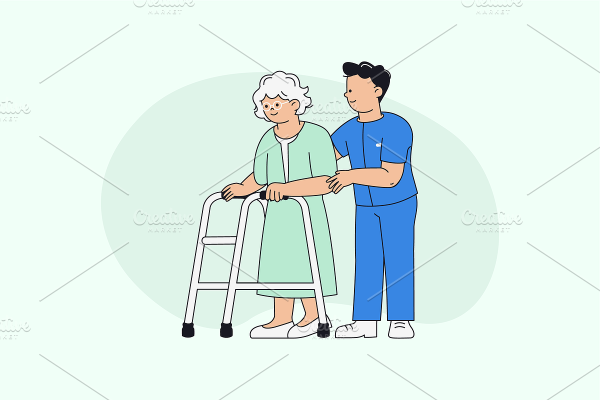 Hospital Service Illustration, an Object Graphic by Jump Studio (Photo 14 of 14)