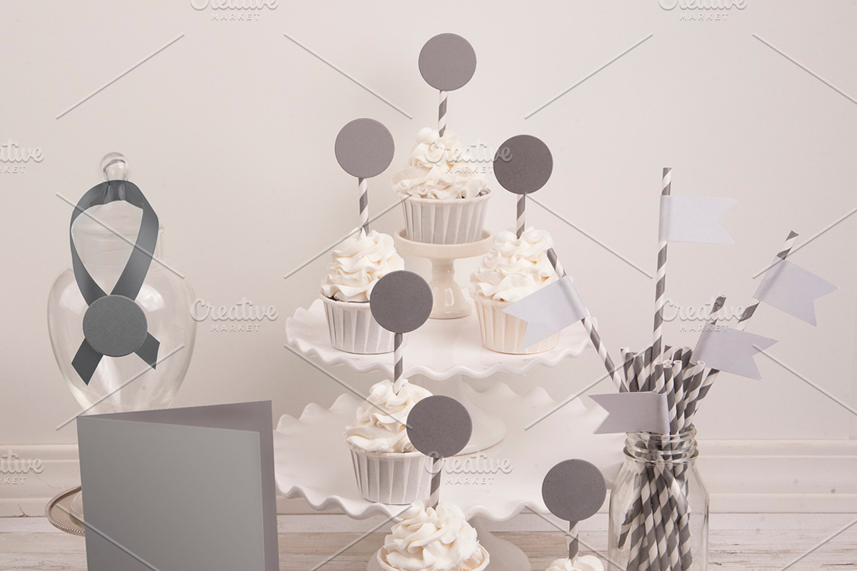 Party Printables Mock-Up!, a Cups & Container Mockup by Snark Heart (Photo 2 of 4)