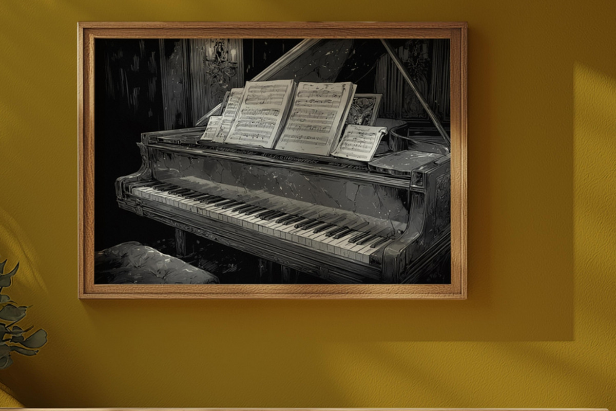 Black Dress Wall Art Collection, an Illustration by PrintablesByFranklyn (Photo 5 of 10)