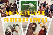 Polaroid Photoshop Actions, an Action Add-On by Saint aury Studio (Thumbnail 1 of 14)