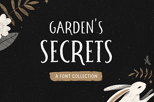 Garden’s secrets | Font Collection
