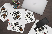 Cartoon Faces, a Person Illustration by Mel's Shop (Thumbnail 2 of 4)