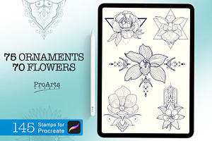 Ornament + Flowers, Pattern + Flower