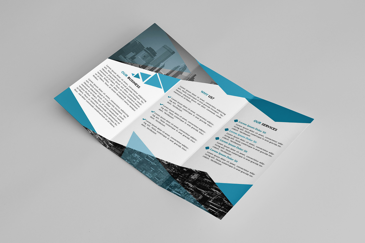 Corporate Trifold Brochure, a Brochure Template by assaiv (Photo 1 of 4)