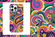 Peace & Love – Psychedelic Patterns, a Pattern Graphic by PenguinHouse (Thumbnail 3 of 7)