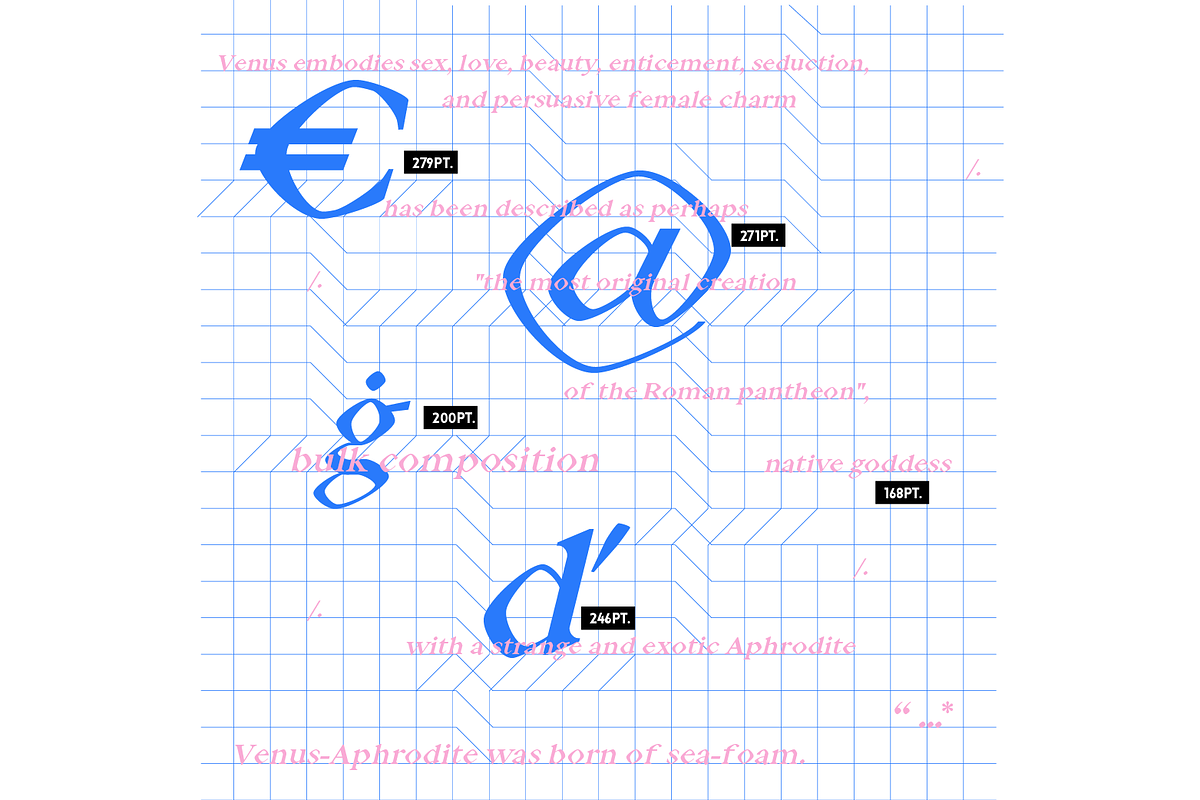 Venus Font preview 4