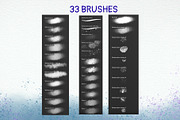 Watercolor Procreate Brushes, a Brush Add-On by Elatedowl (Thumbnail 5 of 6)