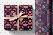 Bohemian Floral Pattern Collection, a Graphic by Asya Melkonyan Patterns (Thumbnail 9 of 15)