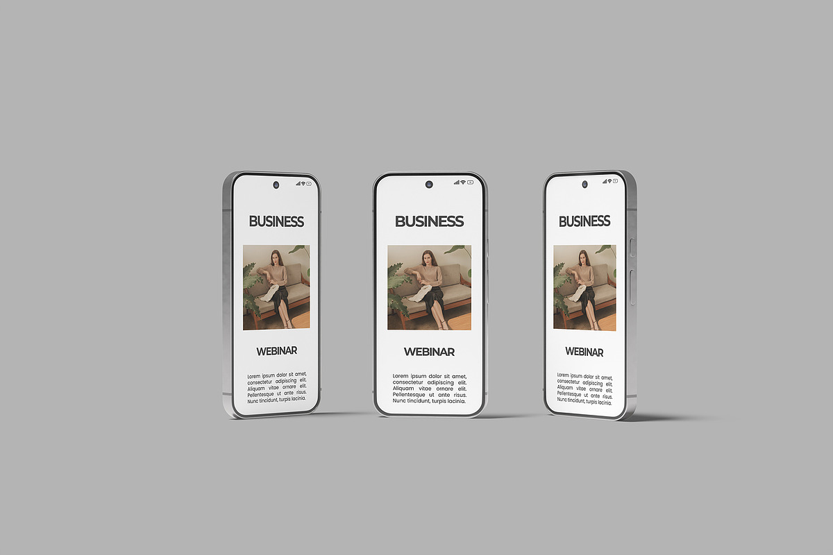 Smartphone Screen Mockup, a Device Mockup by lamorastudio (Photo 10 of 11)