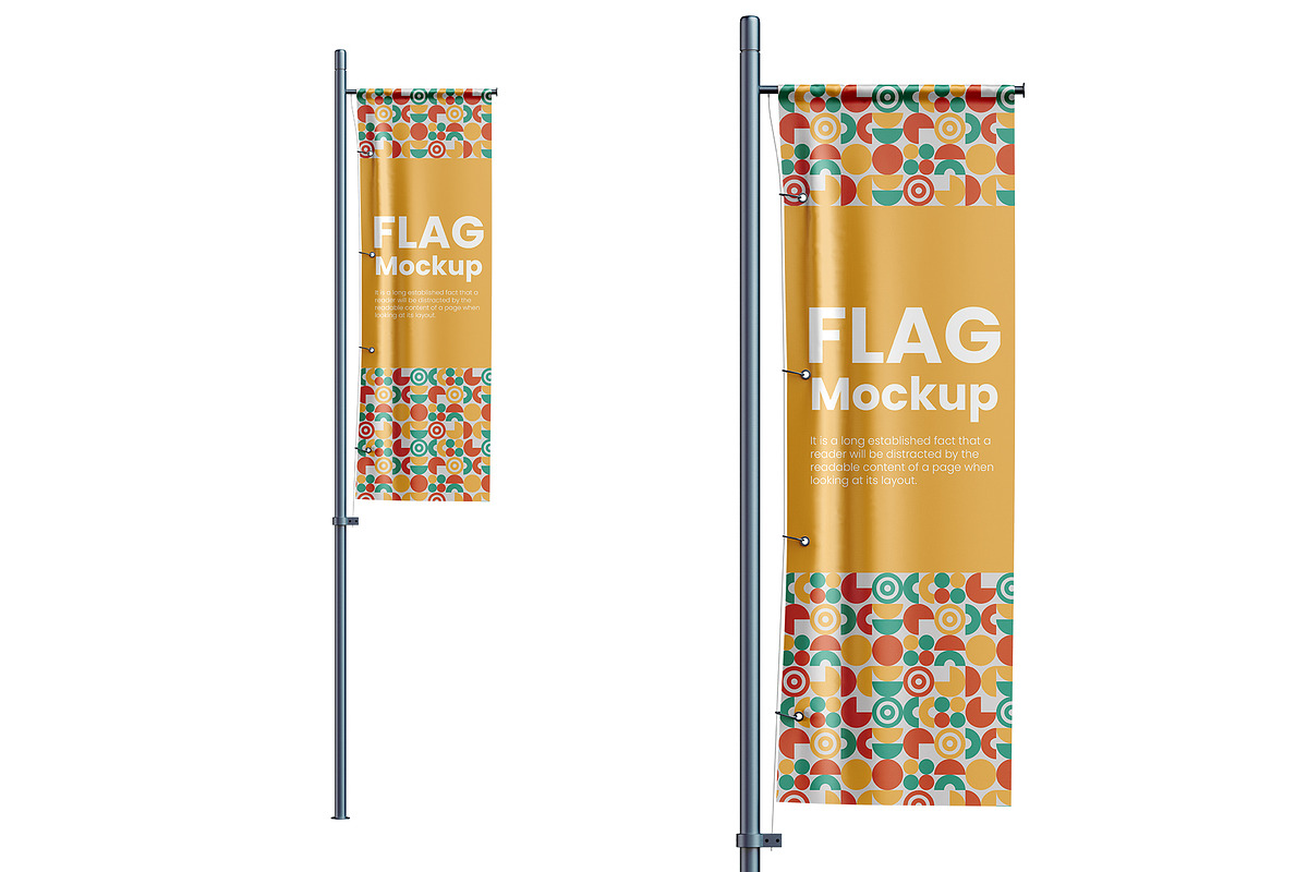 Flag Banner Mockup, a Product Mockup by Mockupfit (Photo 2 of 2)