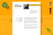 Clean and Professional Job Proposal, a Resume Template by Nur Designer (Thumbnail 2 of 4)