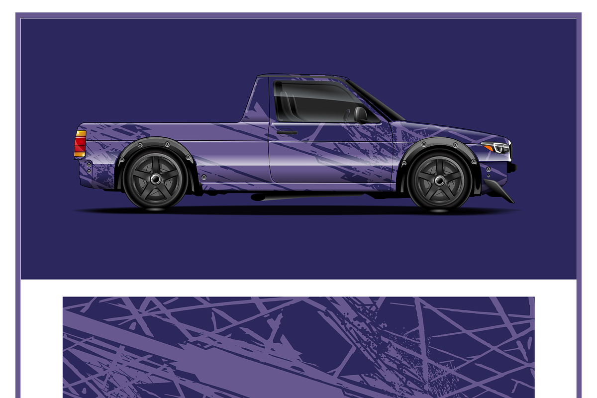 Dynamic Truck Wrap Design, a Work Illustration by CarWrap design (Photo 2 of 3)
