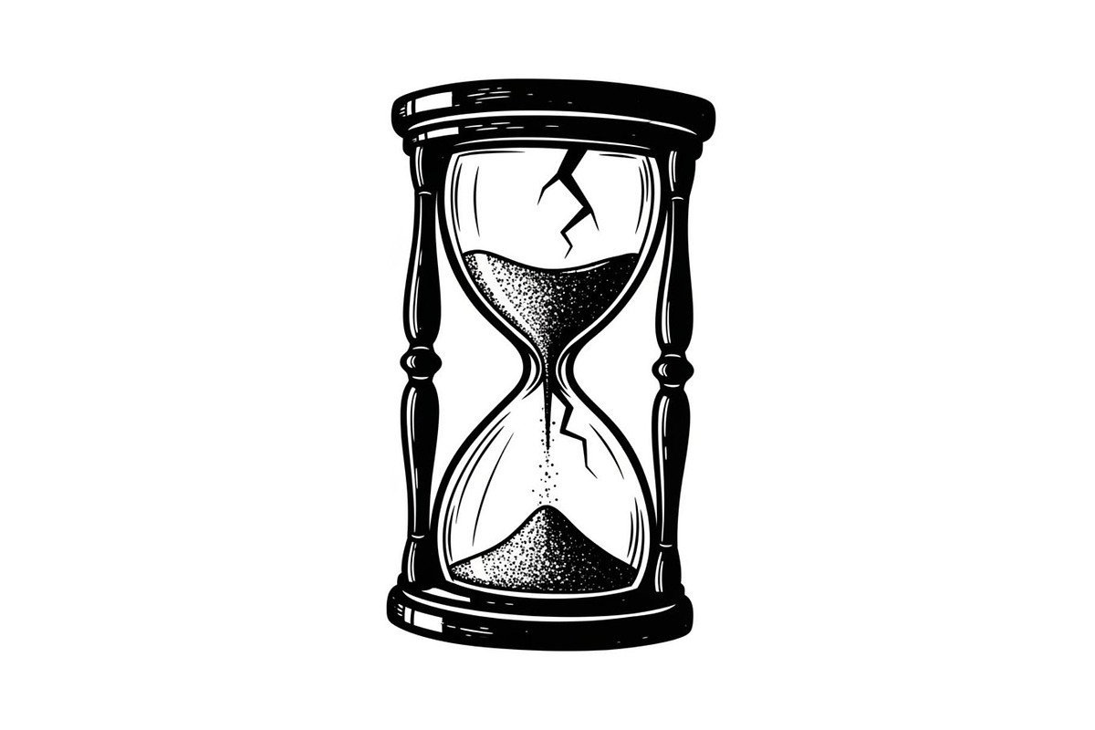 Vintage Hourglass Vector Bundle, an Illustration by Designs_River (Photo 32 of 51)