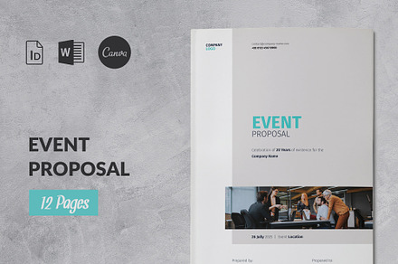Event Planner Proposal, a Brochure Template by Sabin