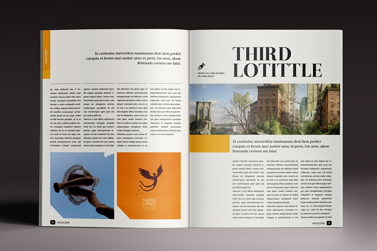 Design Magazine 2, a Magazine Template by Luuqas Design (Photo 6 of 6)