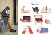 Back to school vector clipart, a Graphic by Heartwarming Art (Thumbnail 4 of 13)