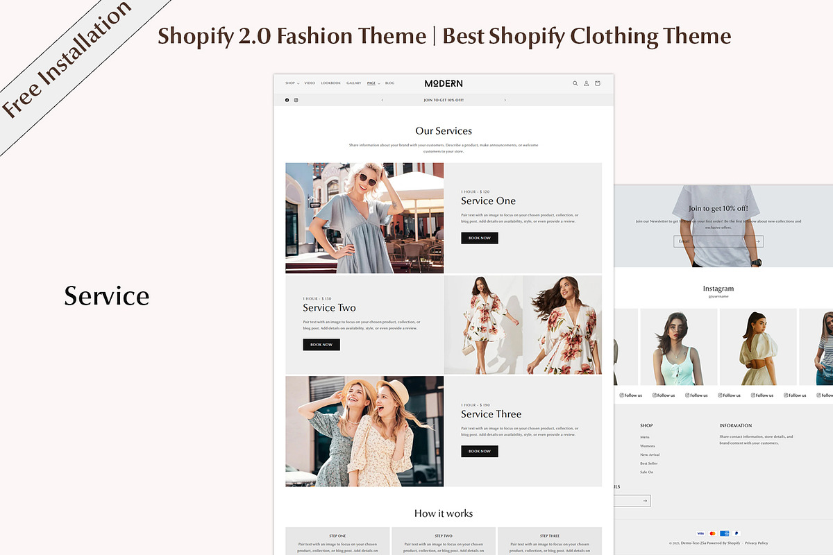Shopify Modern Clothing Theme, a Shopify Template by QuickArtisan (Photo 8 of 15)