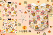 Groovy Summer Collection, a Seasonal Illustration by NataKa (Thumbnail 5 of 9)