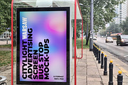 Warsaw Citylight Ad Bus Stop 12 v1, an Advertising Mockup by Graphic Shelter (Thumbnail 6 of 8)