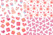 Love patterns, a Pattern Graphic by ananastya (Thumbnail 12 of 15)